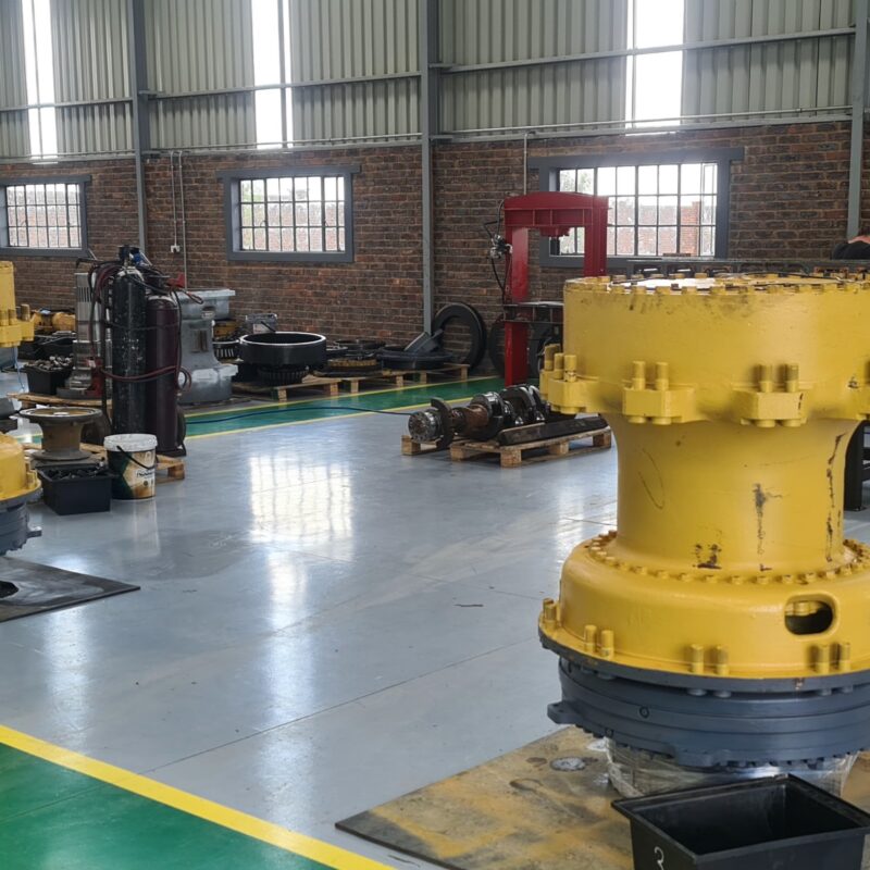Komatsu 785-7 Wheel Station