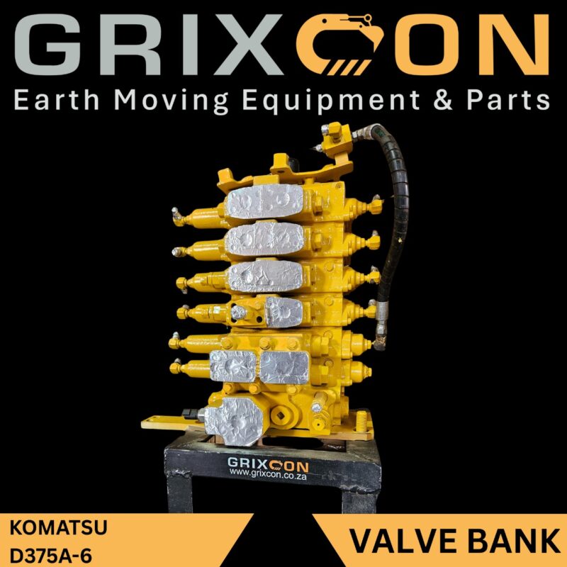 Komatsu D375A-6 Valve Bank